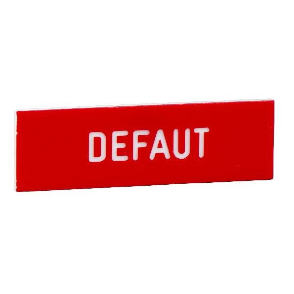 ETIQU DEFAUT