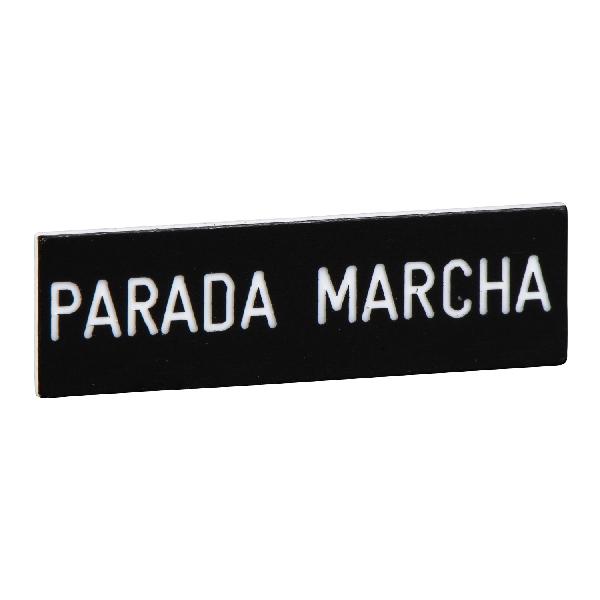 ETIQU PARADA-MARCHA