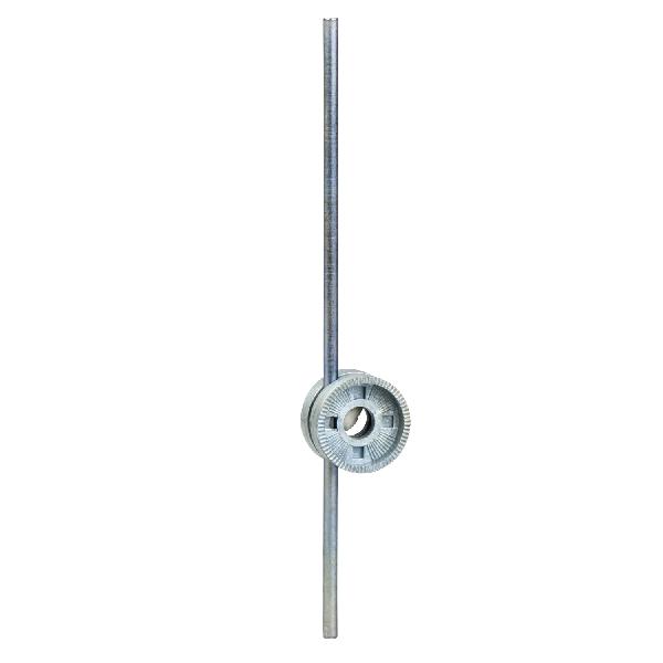 Levier à tige acier ronde diamètre 3 mm L=125 mm