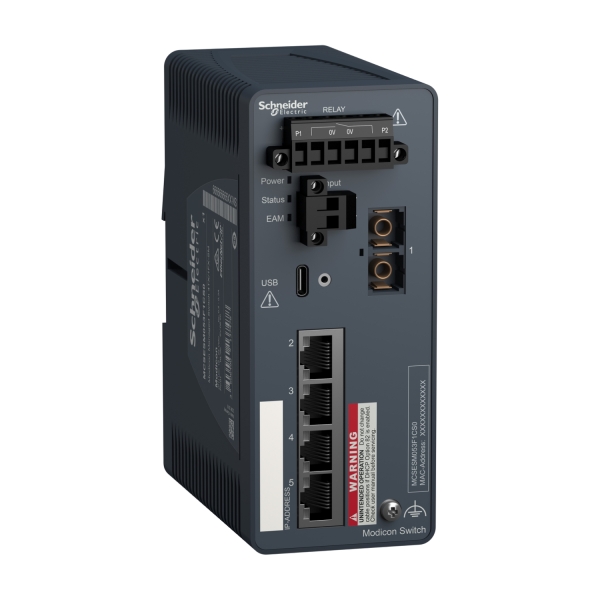 Modicon Switch ESM 4TX/1FX-SM