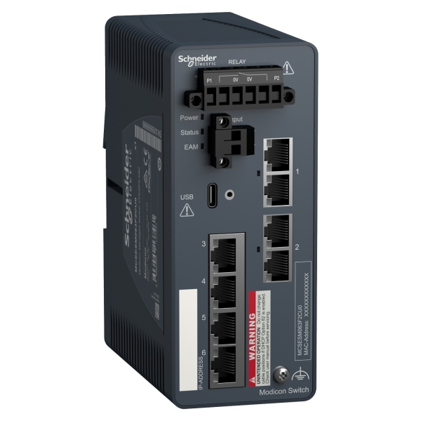 Modicon Switch ESM 4TX/2FX-MM