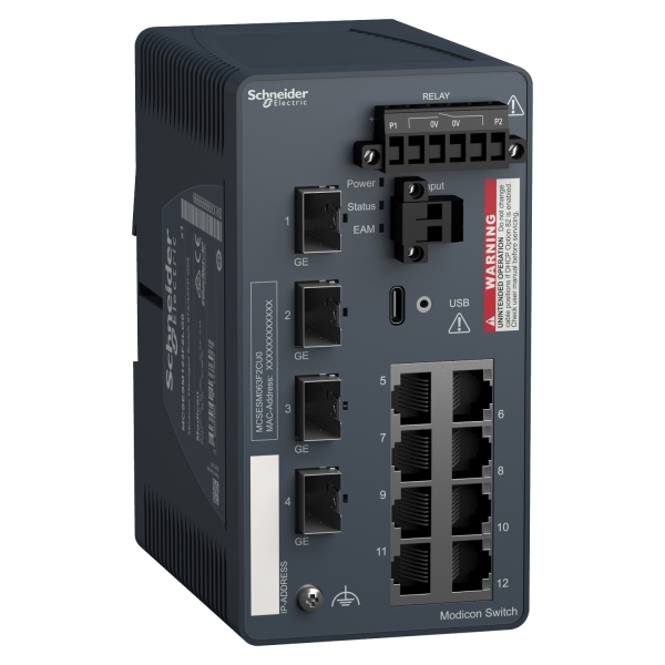 Modicon Switch ESM 8TX & 4SFP