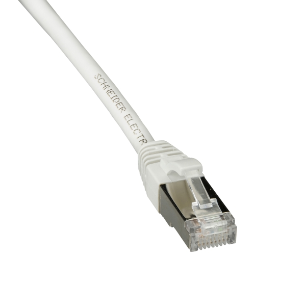 Cordon SFTP CAT6A 1m Blanc