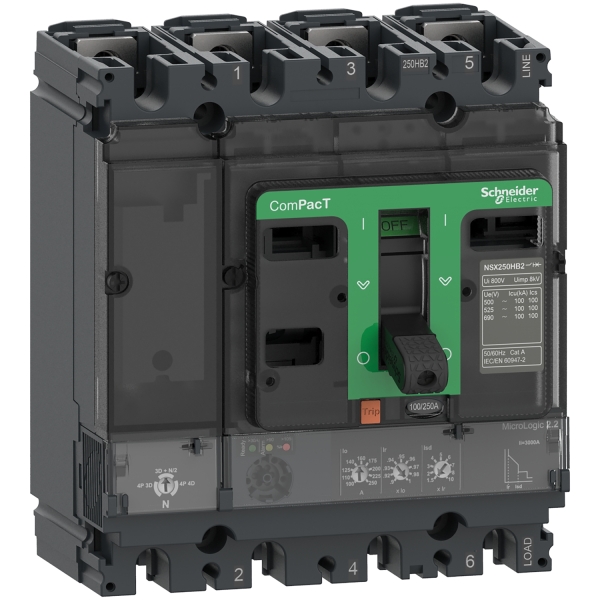 DISJ NSX250H MIC 2.2 160A 4P4D