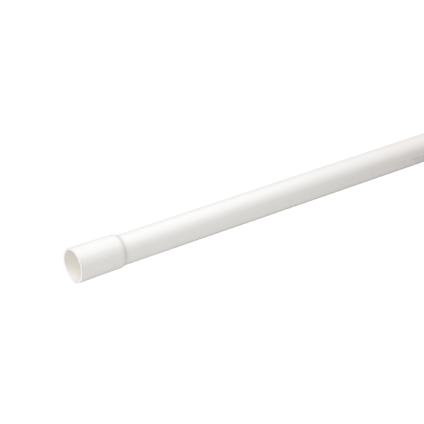 Tube tulipé blanc Ø16mm par 3m