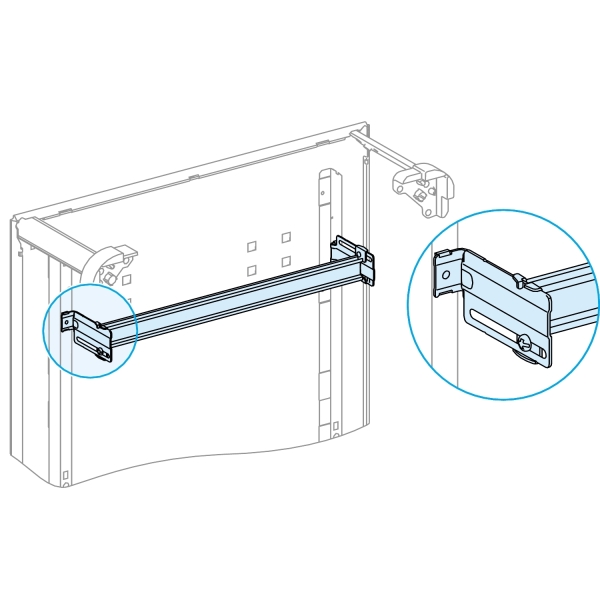 Rail réglable app. mod. L600