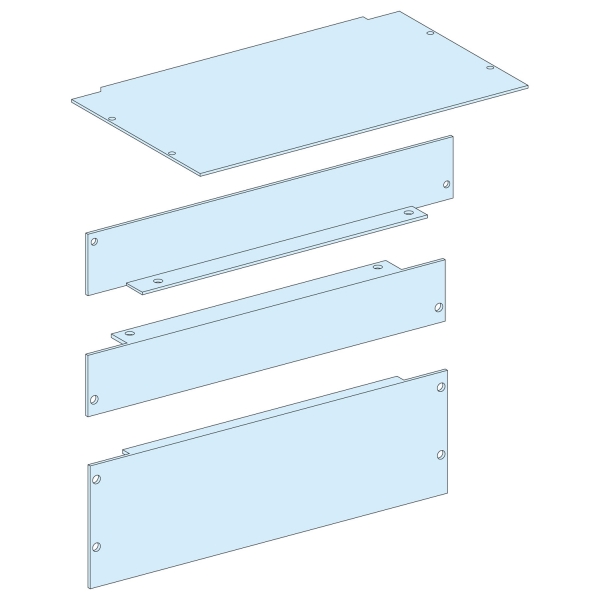 Habillage de socle L300 blanc