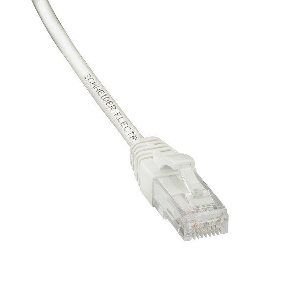 Cordon FUTP CAT6 0,5m Blanc