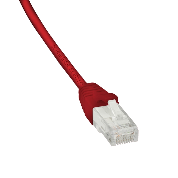 Cordon UUTP CAT6 0,5m Rouge