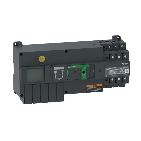 TransferPacT Active TA100 - inverseur de sources - LCD - 32A - 3P - 400Vca