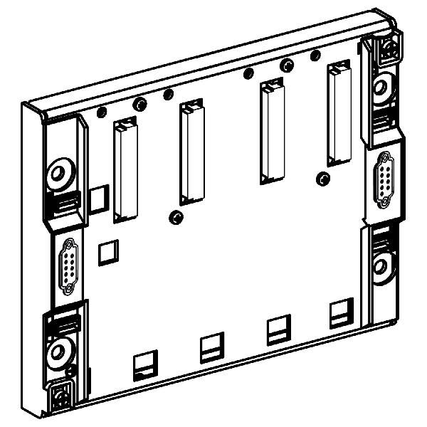 Rack 4 positions extensible