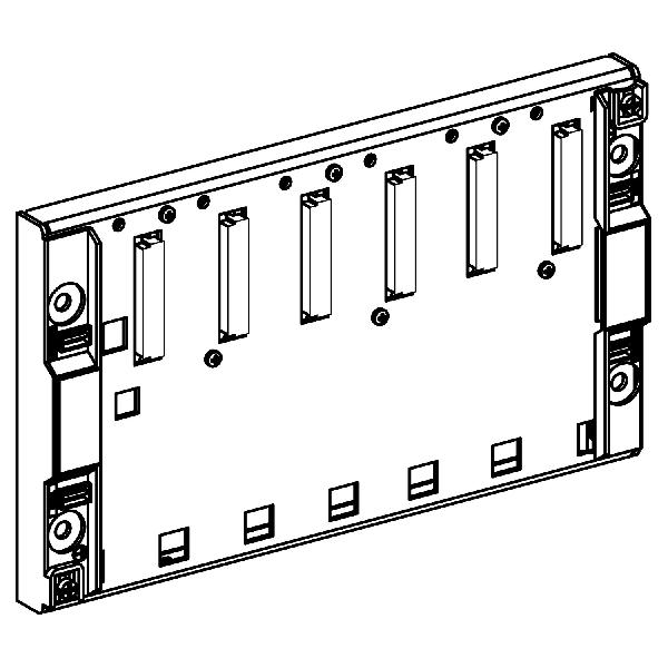 Rack 6 positions non extensible