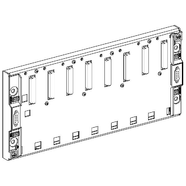 V RACK 8 POS. EXTENSIBLE