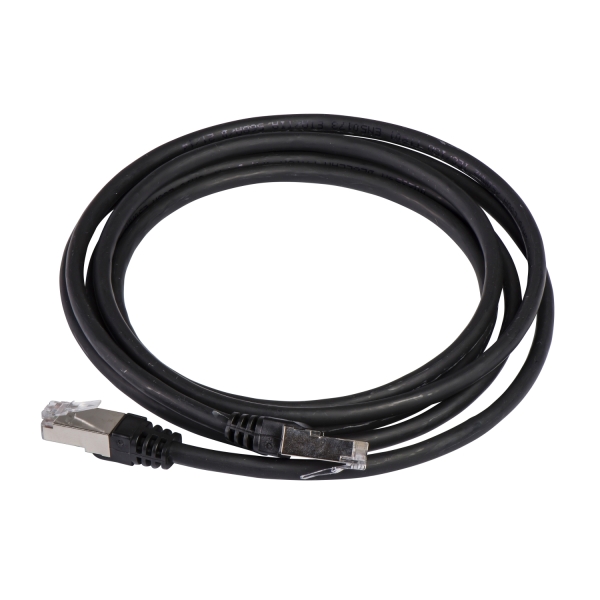 CORDON RJ45 AV NOIR 2M