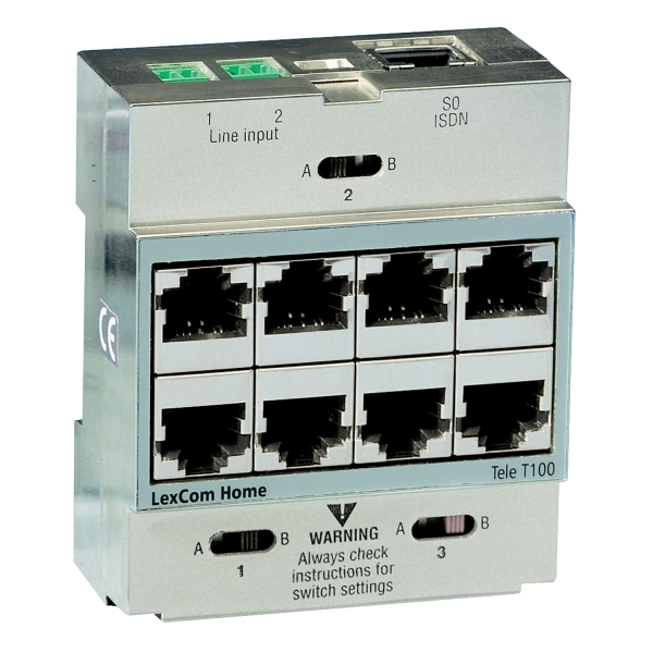 MODULE TELEPHONE 2X4RJ45