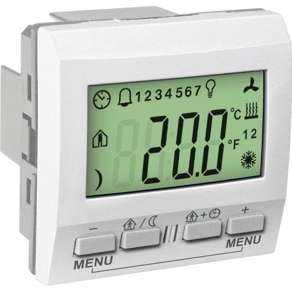 THERMOSTAT KNX + AFFICHEUR,BLANC,ALTIRA