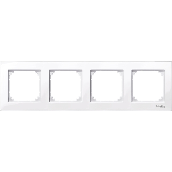 PLAQUE QUAD PLAN BLANC AN