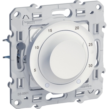 ODACE THERMOSTAT BLANC 8A