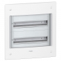 Pragma flush enclosure - IP40 - 2 x 18 modules - without door