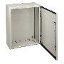 Spacial CRNG 2portes pl. trans. ss pla. mont. H1200xW1200xD300 IP55 IK10 RAL7035