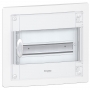 Pragma flush enclosure - IP40 - 1 x 13 modules - transparent door