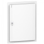 Pragma flush enclosure - IP40 - 3 x 18 modules - plain door