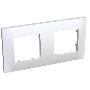 Altira - plaque 2 postes - montage horizontal - entraxe 71mm - b