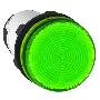 voyant rond diam 22 IP 54 vert lampe BA 9s 230 V cosses