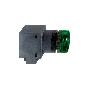 voyant rond diam 22 IP 54 vert lampe BA 9s 230 V bornes