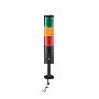 COLONNE 4 ETAGES BUZZER ET VERT ET ORANGE ET ROUGE DEL 24V