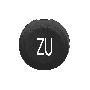 black cap marked ZU for circular non illuminated pushbutton Ø16