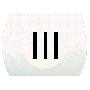 white cap marked III for rectangular non illuminated pushbutton Ø16