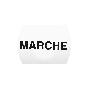 cabochon lisse MARCHE - blanc pour poussoir rectangulaire Ø 16