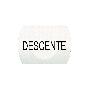 capsule lisse DESCENTE - blanc pour poussoir rectangulaire Ø 16